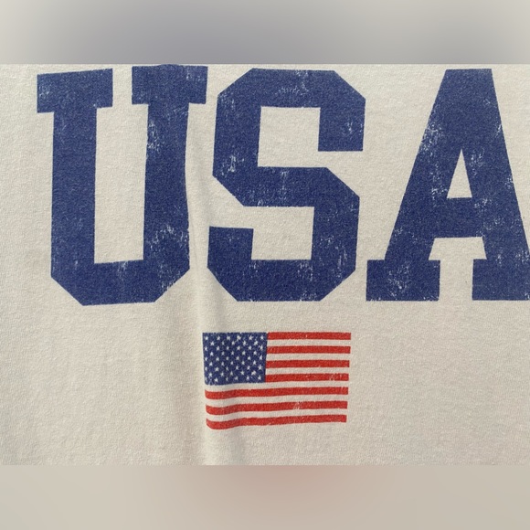 USA, red, white, and blue tee shirt. - Picture 3 of 3